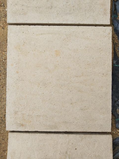 Riven (Buff) Patio Slabs (450mm x 450mm x 32mm) | Enviromate